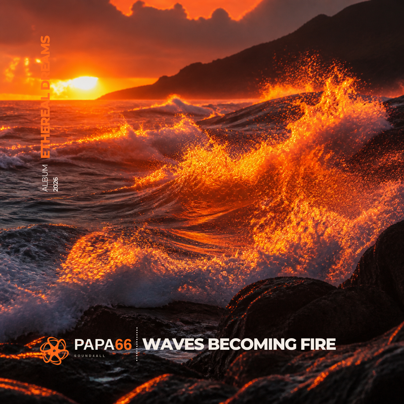Waves Becoming Fire